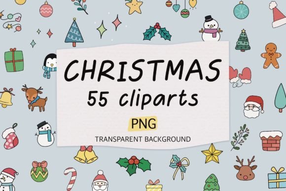 Christmas Elements PNG Clipart Review
