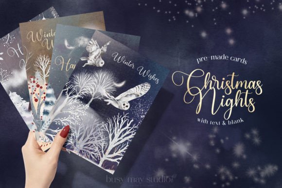 Christmas Nights Winter Cards Embroidery Review