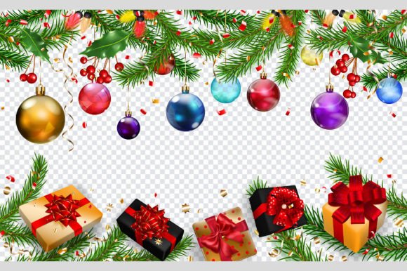 Christmas Pine Branches Illustrations for Festive Design Projects