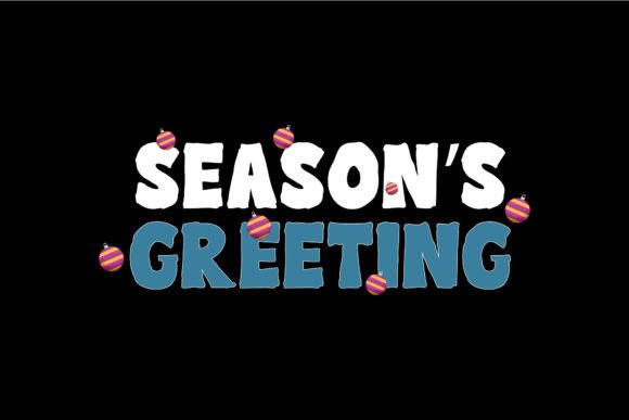 Christmas Typography Celebration Vector for Local Branding