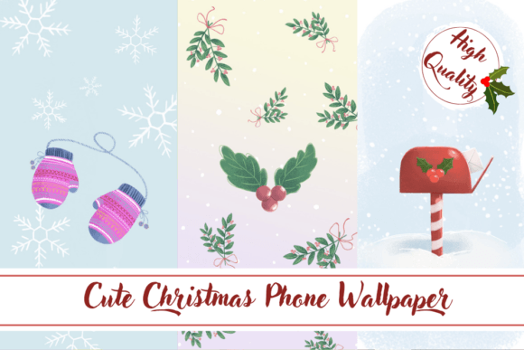 Cute Christmas Phone Wallpaper Embroidery Review